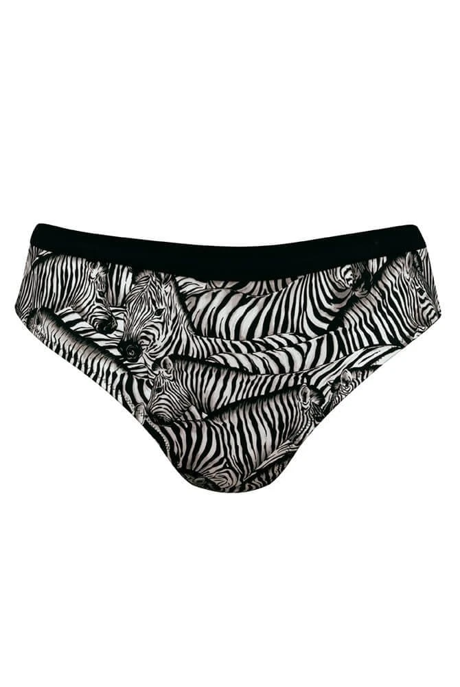 Bikini-Hose Sally Bottom Zebra Love – Bild 3